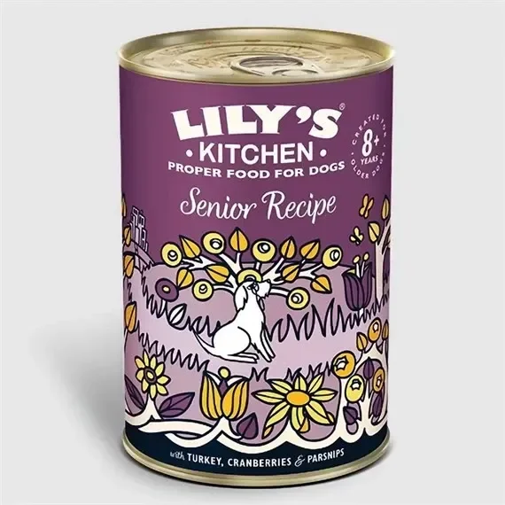 Lily’s Kitchen Senior Wet Food Recipe for Older Dogs 400g