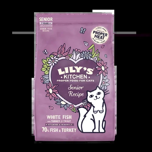 Lily’s Senior Cat Fish & Turkey 800g