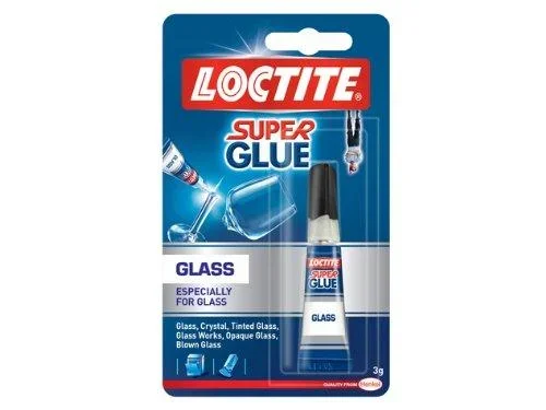 Loctite Super Glue Tube for Glass 3ml