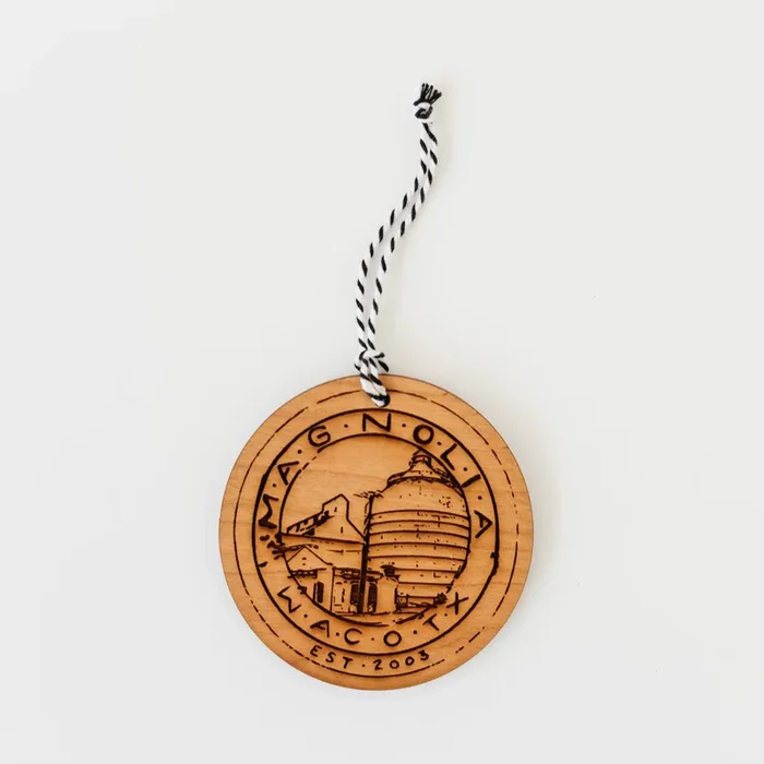 Magnolia Silos Seal Ornament