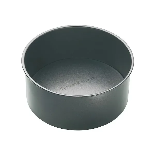 MasterClass Non-Stick 23cm Round Loose Base Deep Cake Pan