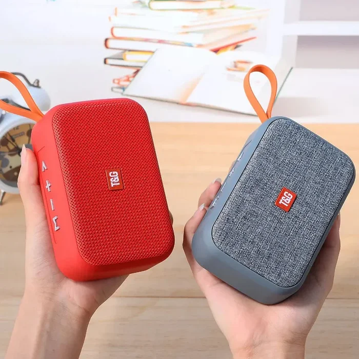 Mini T&G Portable Bluetooth Speakers – Available in Multiple Colours – Portable Mini Bluetooth-compatible Speaker Wireless Soundbar Outdoor HIFI Subwoofer Support TF Card FM Radio Aux