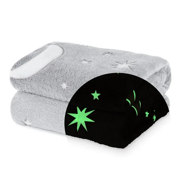 MoonGlow in the Dark Blanket – Grey