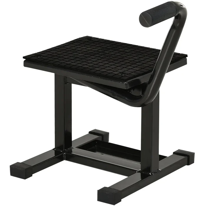Motorbike Steel Jack Lift – Adjustable 27.5 to 39.5 cm Height, Durable Design – Ideal for Motorcycle Maintenance and Repairs