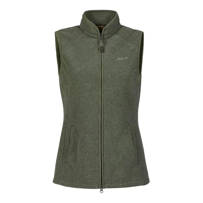 Musto Ladies Fenland Polartec Vest Deep Green