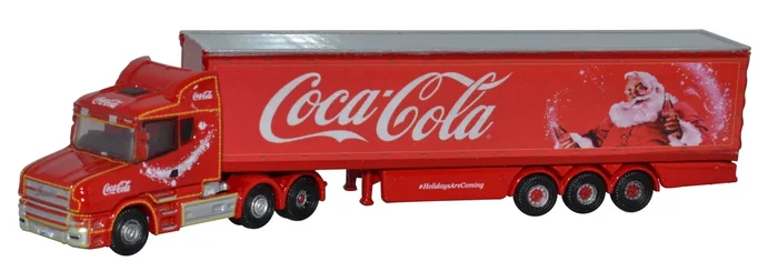 MyVillage – Coca-Cola Red Christmas Truck Lorry 1:148 Model