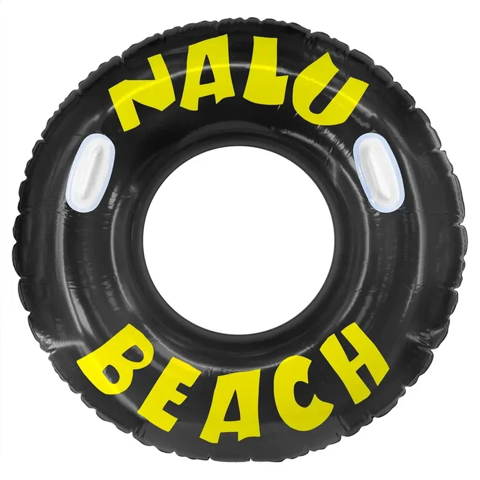 Nalu Black Turbo Tyre Ring With Handles 47″