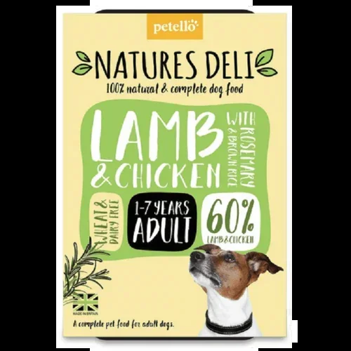 Natures Deli Lamb & Chicken 400g Tray