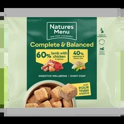 Natures Menu Complete & Balanced 60/40 Lamb & Chicken Nuggets