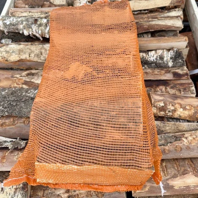 Netted hardwood birch logs (I’m in the deal! Buy any 3 or more mix and match products & save £1 per bag)