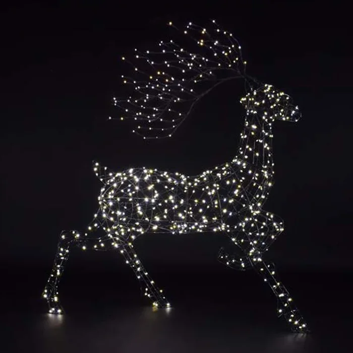 NOMA 1.4m Grey Woburn Stag with Branch Antlers
