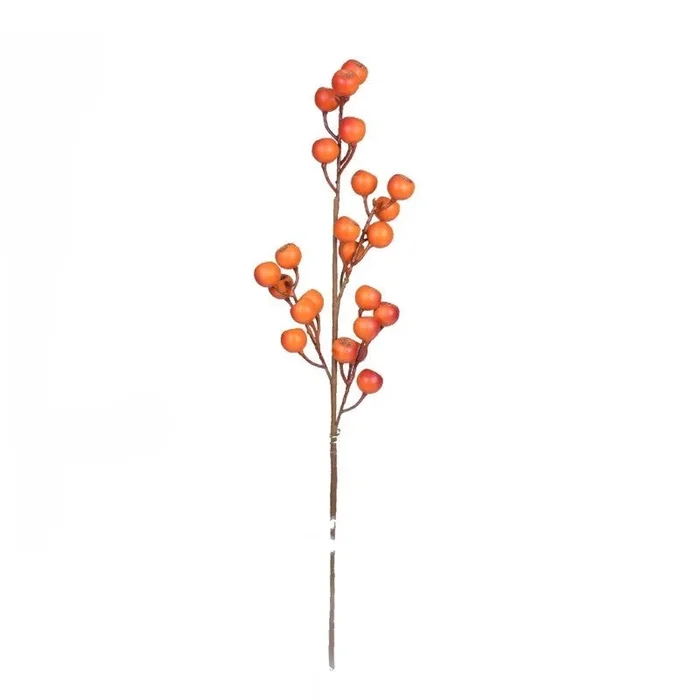 Orange Autumn Flower Spray – 60cm