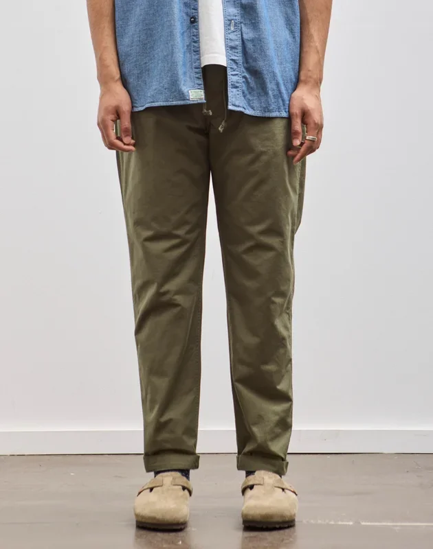 OrSlow Ripstop New Yorker Pant, Army Green