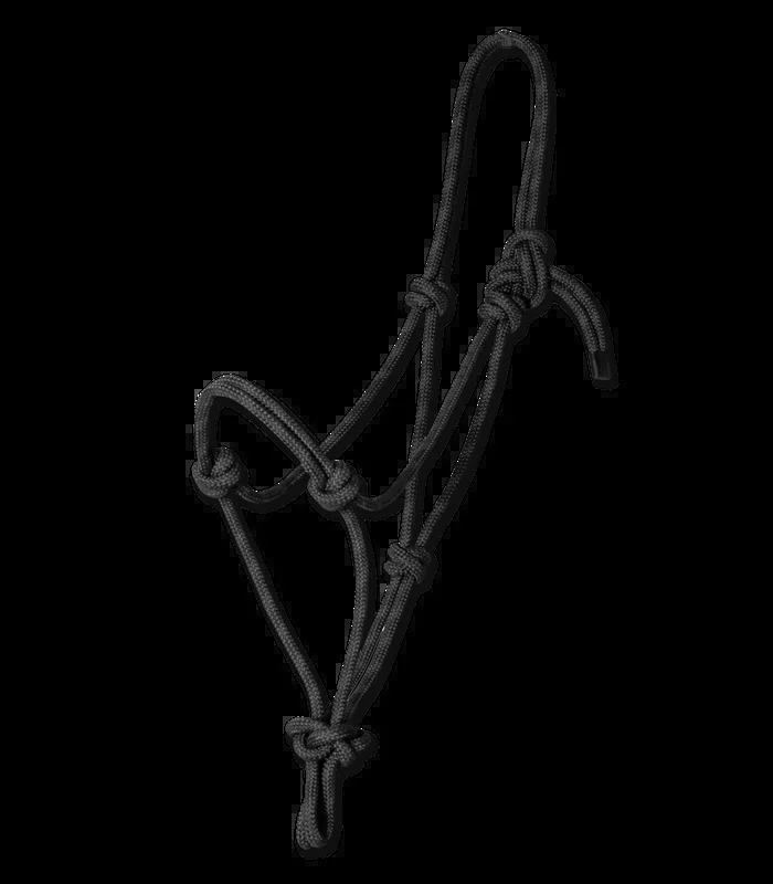 Paretti Rope Halter Black