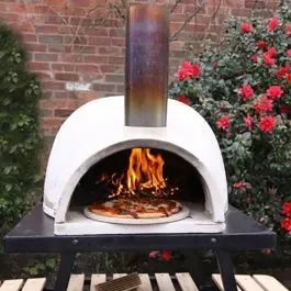 Pizzaro Chimalin AFC Pizza Oven in Natural Clay Finish