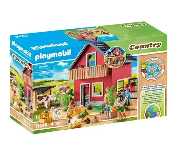 PLAYMOBIL 71248 Country Farmhouse with Outdoor Area