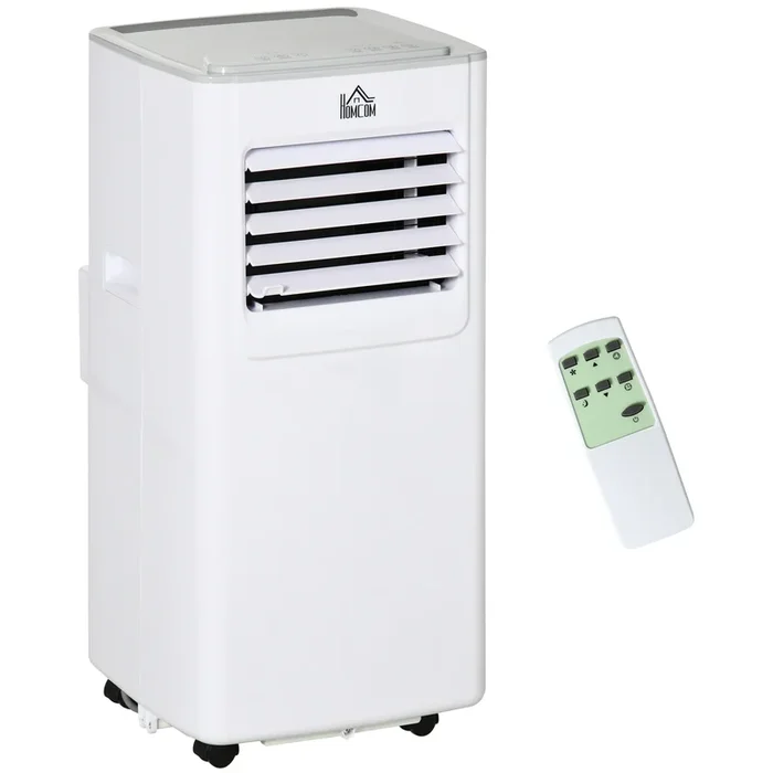 Portable 7000 BTU Air Conditioner – Cooling, Dehumidifying, and Ventilating AC Unit with LED Display – Includes Remote Controller for Bedroom Comfort