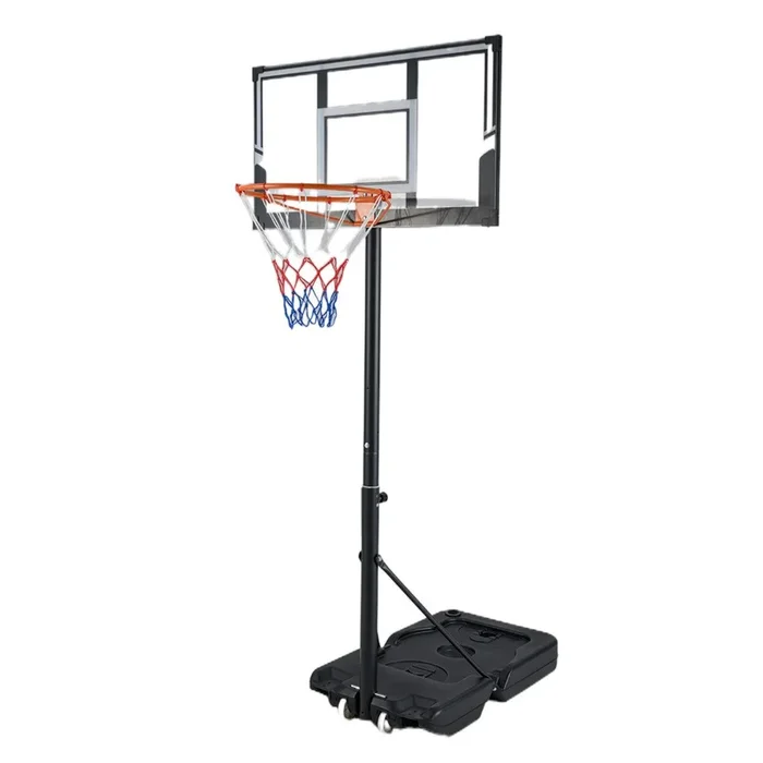 Portable Basketball Hoop Outdoor with Shatterproof Backboard and Wheels