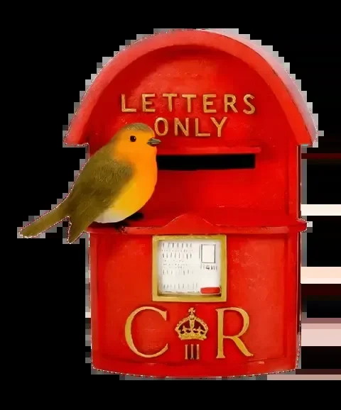 Post Box with Robin