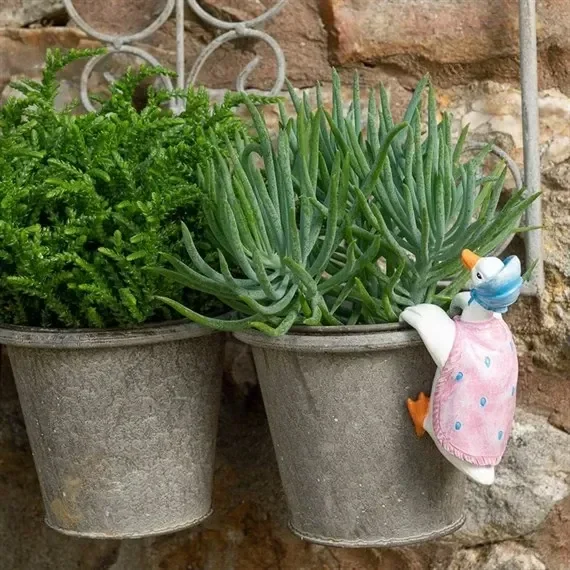 Potty Feet Decorative Pot Buddies – Beatrix Potter Jemima Puddle Duck (PBBP0005C)