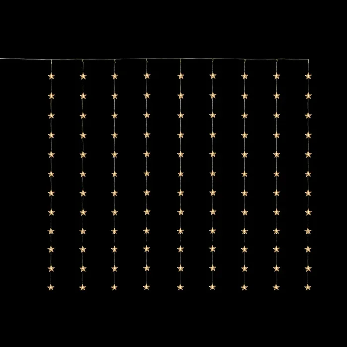 Premier 1.2m FlexiBright LED Star Warm White Curtain Light
