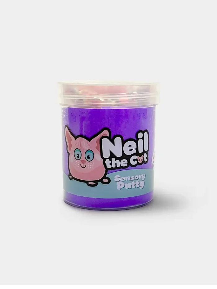 Putty Pals Collection – Neil The Cat – Sensory Putty