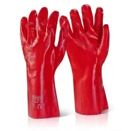 PVC Gauntlet Gloves, 14inch