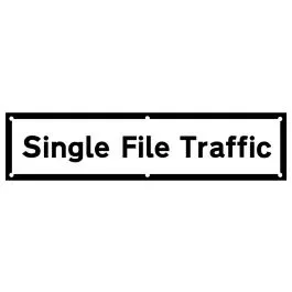 Quazar Single File Traffic Variant, 600mm