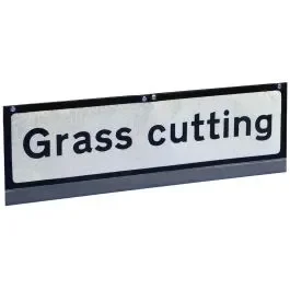 Quazar TriFlex™ Grass Cutting Text Plate Only, 750mm