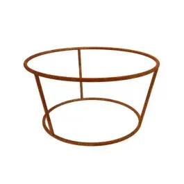 Rido Stand for Fire/Water Bowl – Corten Steel