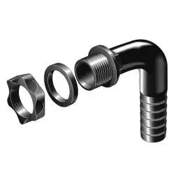 Right Angled Hose Tails 25mm I.D.