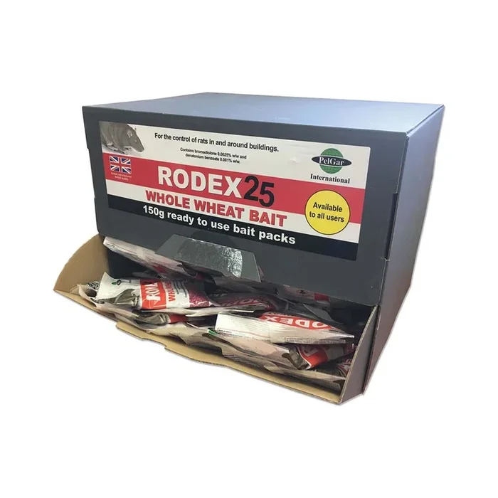 Rodex25 Bromadiolone Wheat 150g Sachet