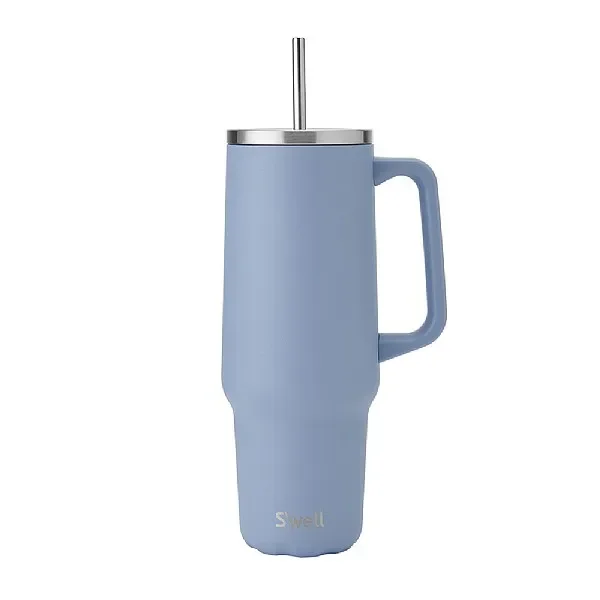 S’well 1.18L Extra Large Travel Tumbler – Hydrangea Blue