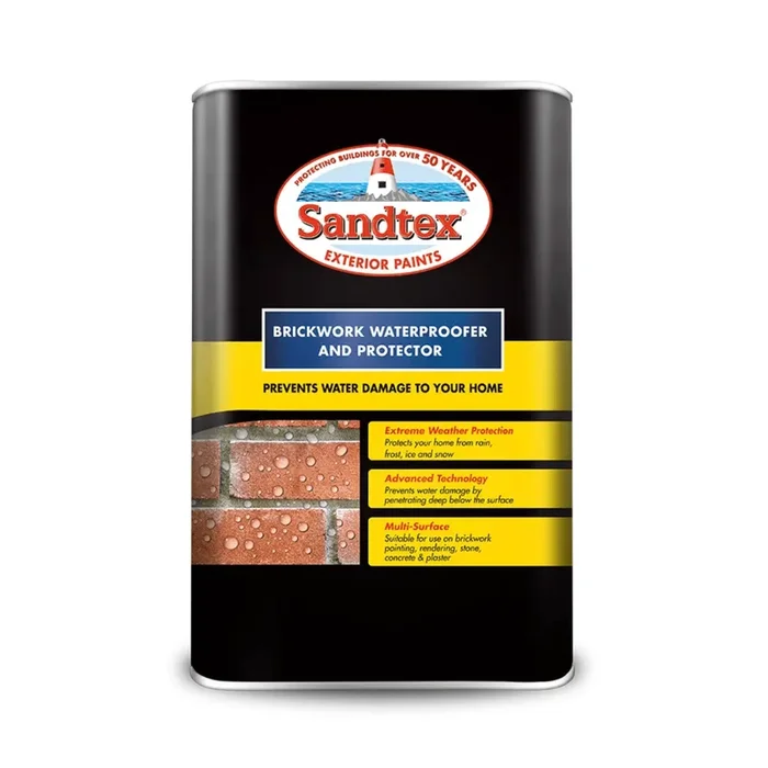 Sandtex Retail Brickwork Waterproofer & Protector Clear 5 Litre