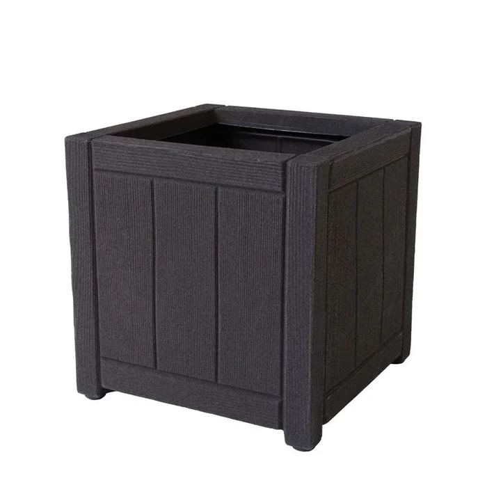 Sankey Oakwood Effect Square Planter