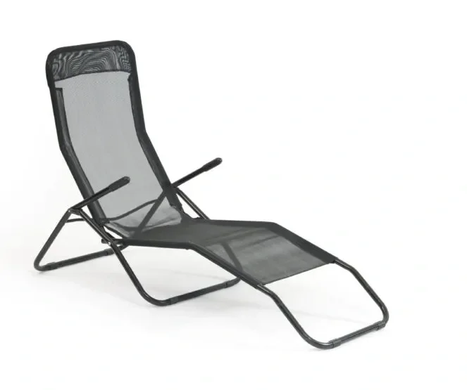 Siesta Reclining Lounger Black