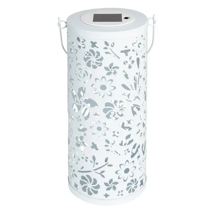Solar Lantern Bloom – White 5x12in