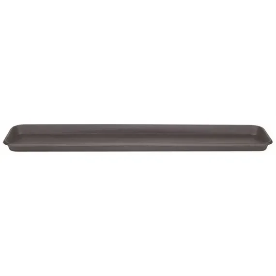 Stewart Garden Terrace Trough Tray – To Fit 40cm Pot – Black (2061005)