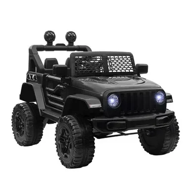 SUV Truck “Off Roader” Black 12V Electric Ride On Car