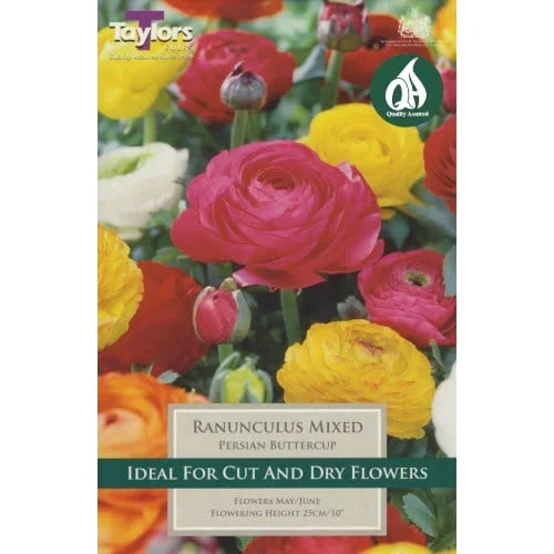 Taylor’s Bulbs – RANUNCULUS MIXED Bulbs