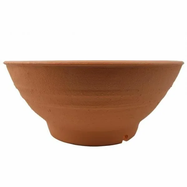 Terracotta Bowl 10L Plastic 39cm