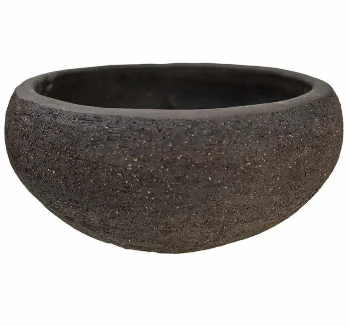Terracotta Bowl Planter Brown M 42x18cm