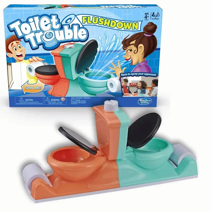 Toilet Trouble Flush down Kids Game 4+ Years