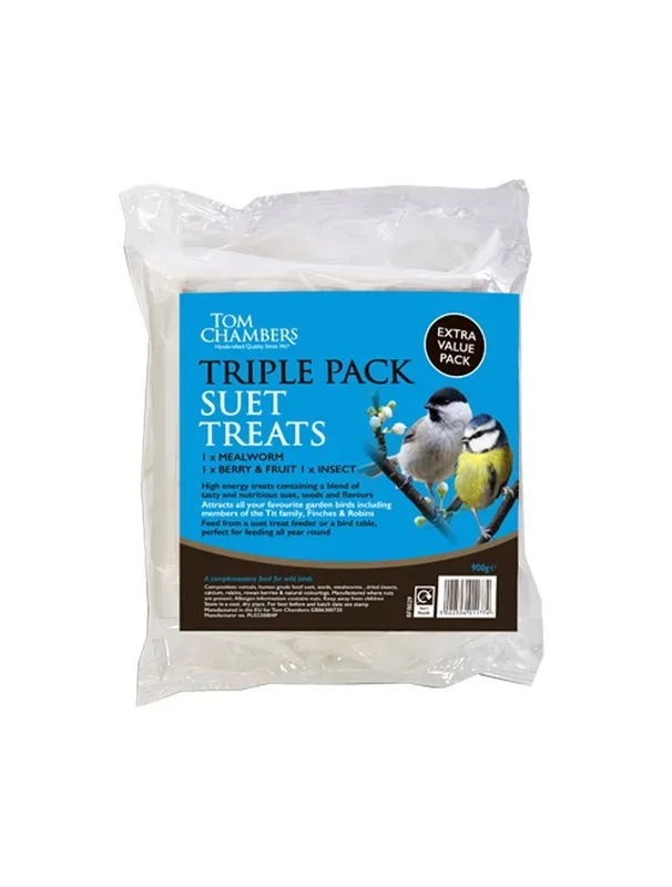 Tom Chambers – Suet Treat – Triple Pack