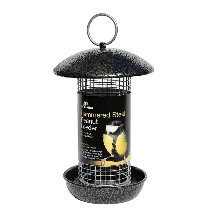Tom Chambers Hammered Steel Peanut Feeder