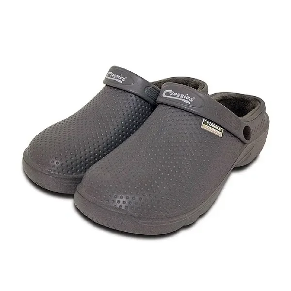 Town & Country Fleece Cloggies – Charcoal