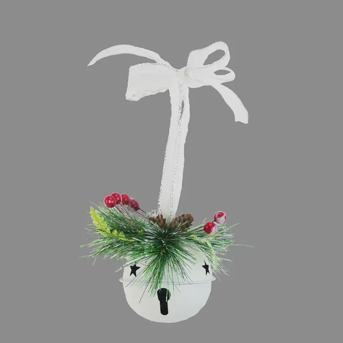 Traditional White Bell Hanger – 8cm