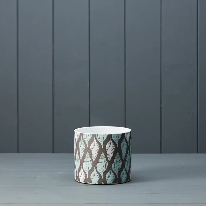 Tulip Sea Shell Pattern House Plant Pot – 12cm