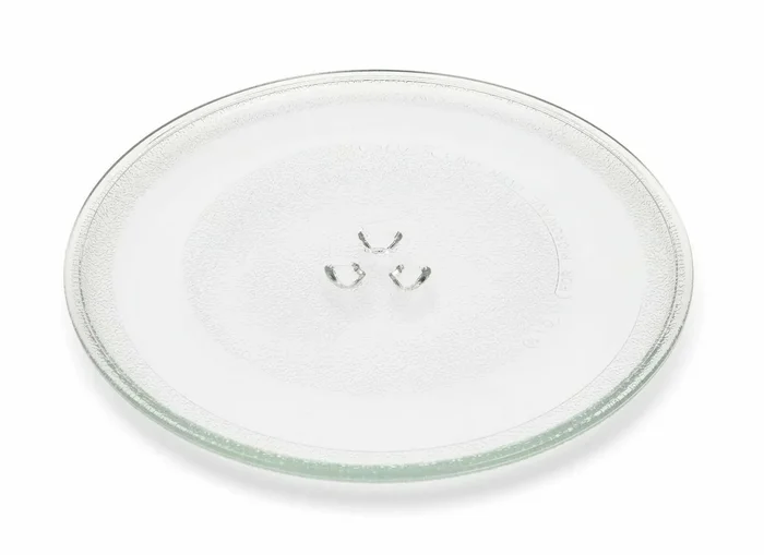 Universal 255mm Microwave Glass Turntable Plate 25.5cm 10″ 3 Lug / Pip Dish