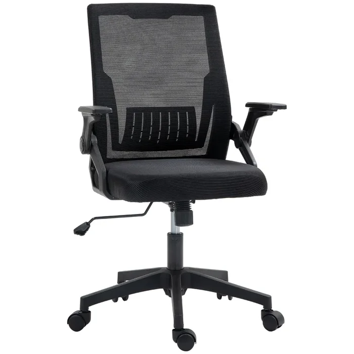 Vinsetto Office Chair, with Lumbar Support – Black